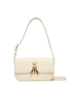 Torebka Patrizia Pepe 8B0231/L061 Écru ze sklepu eobuwie.pl w kategorii Listonoszki - zdjęcie 188071831