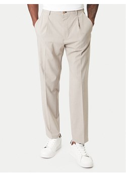 JOOP! Jeans Spodnie materiałowe Lead2 30101677 Beżowy Slim Fit ze sklepu MODIVO w kategorii Spodnie męskie - zdjęcie 188074413