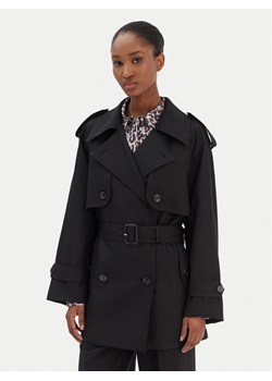 JOOP! Trencz Carrie 30101902 Czarny Regular Fit ze sklepu MODIVO w kategorii Płaszcze damskie - zdjęcie 188074453