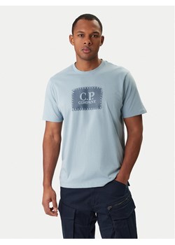 C.P. Company T-Shirt 20CMTS723A005100W Niebieski Regular Fit ze sklepu MODIVO w kategorii T-shirty męskie - zdjęcie 188074472