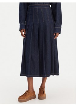 Weekend Max Mara Spódnica jeansowa Ovale 2615101071 Granatowy Regular Fit ze sklepu MODIVO w kategorii Spódnice - zdjęcie 188074474