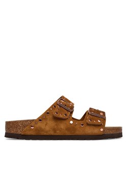 Birkenstock Klapki Arizona Rivet 1031731 Brązowy ze sklepu MODIVO w kategorii Klapki damskie - zdjęcie 188074590