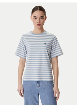 Weekend Max Mara T-Shirt Venaco 2615971031 Błękitny Relaxed Fit ze sklepu MODIVO w kategorii Bluzki damskie - zdjęcie 188074642