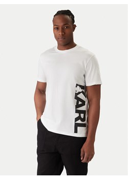 KARL LAGERFELD T-Shirt A2M46038 Biały Regular Fit ze sklepu MODIVO w kategorii T-shirty męskie - zdjęcie 188074743