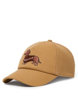 Weekend Max Mara Czapka z daszkiem 2615571044650 Brązowy ze sklepu MODIVO w kategorii Czapki z daszkiem damskie - zdjęcie 188074783