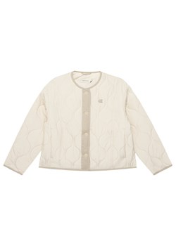 Calvin Klein Jeans Kurtka przejściowa IG0IG03084 Écru Regular Fit ze sklepu MODIVO w kategorii Kurtki chłopięce - zdjęcie 188074844