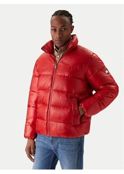 Tommy Jeans Kurtka zimowa Western DM0DM22286 Czerwony Regular Fit ze sklepu MODIVO w kategorii Kurtki męskie - zdjęcie 188074901
