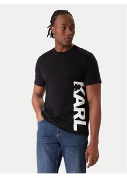 KARL LAGERFELD T-Shirt A2M46038 Czarny Regular Fit ze sklepu MODIVO w kategorii T-shirty męskie - zdjęcie 188074943