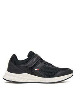 Tommy Hilfiger Sneakersy T3X9-34378-1697 S Czarny ze sklepu MODIVO w kategorii Buty sportowe dziecięce - zdjęcie 188075071