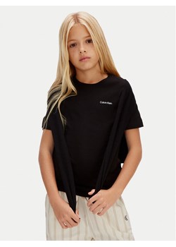 Calvin Klein Jeans T-Shirt IU0IU00683 Czarny Regular Fit ze sklepu MODIVO w kategorii Bluzki dziewczęce - zdjęcie 188075074