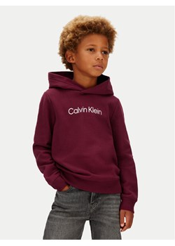 Calvin Klein Jeans Bluza IU0IU00679 Fioletowy Regular Fit ze sklepu MODIVO w kategorii Bluzy chłopięce - zdjęcie 188075113