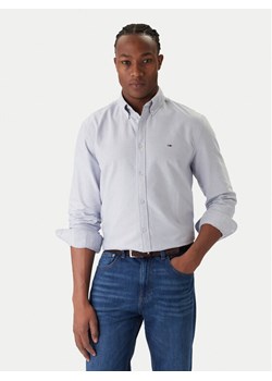 Tommy Jeans Koszula Oxford DM0DM22836 Niebieski Regular Fit ze sklepu MODIVO w kategorii Koszule męskie - zdjęcie 188075163