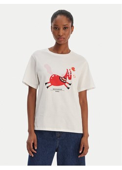 Weekend Max Mara T-Shirt West 2615971041 Biały Regular Fit ze sklepu MODIVO w kategorii Bluzki damskie - zdjęcie 188075172