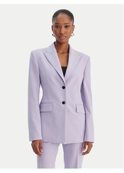 HUGO Marynarka Asmalla-1 50533901 Granatowy Slim Fit ze sklepu MODIVO w kategorii Marynarki damskie - zdjęcie 188081352