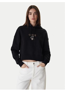 Guess Jeans Bluza W6RQ00 K68I4 Czarny Relaxed Fit ze sklepu MODIVO w kategorii Bluzy damskie - zdjęcie 188081364