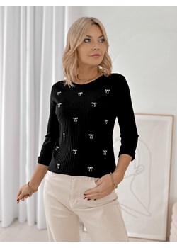 bluzka sinai czarna one size ze sklepu UBRA w kategorii Bluzki damskie - zdjęcie 188081794