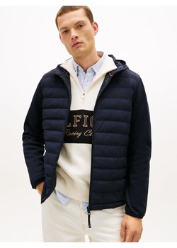 Tommy Hilfiger Bluza męska Mężczyźni Sztuczne włókno granatowy jednolity ze sklepu vangraaf w kategorii Kurtki męskie - zdjęcie 188082051