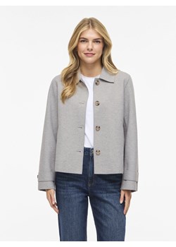 Vila Kurtka damska - VIJuice Kobiety Sztuczne włókno jasny szary marmurkowy ze sklepu vangraaf w kategorii Kurtki damskie - zdjęcie 188082062