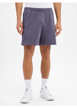 adidas Originals Męskie spodenki dresowe Mężczyźni Materiał dresowy antracytowy jednolity ze sklepu vangraaf w kategorii Spodenki męskie - zdjęcie 188082070