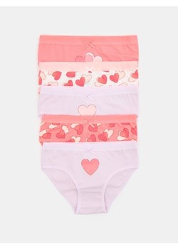 Sinsay - Majtki Classic 5 pack - różowy ze sklepu Sinsay w kategorii Majtki dziecięce - zdjęcie 188083274