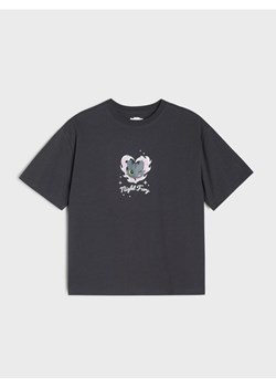 Sinsay - Bawełniana koszulka z nadrukiem How to Train Your Dragon - szary ze sklepu Sinsay w kategorii T-shirty chłopięce - zdjęcie 188083341