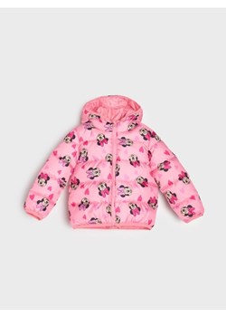 Sinsay - Pikowana kurtka puffer z kapturem - różowy ze sklepu Sinsay w kategorii Kurtki dziewczęce - zdjęcie 188083354