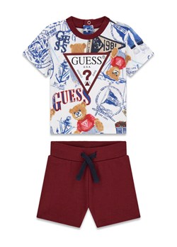 Guess Komplet t-shirt i spodenki I6RG08 K8HM4 Niebieski Regular Fit ze sklepu MODIVO w kategorii Komplety niemowlęce - zdjęcie 188083483