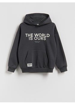 Reserved - Bluza z kapturem - ciemnoszary ze sklepu Reserved w kategorii Bluzy chłopięce - zdjęcie 188083733