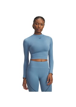 Damski longsleeve treningowy Under Armour UA Vanish Seamless LS - niebieski ze sklepu Sportstylestory.com w kategorii Kurtki damskie - zdjęcie 188084023