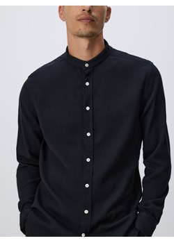 Reserved - Koszula super slim z bawełny egipskiej - czarny ze sklepu Reserved w kategorii Koszule męskie - zdjęcie 188086972