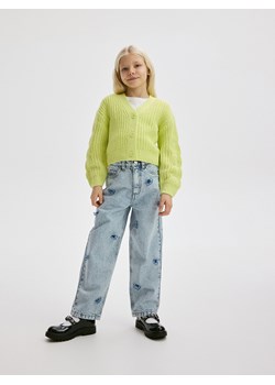 Reserved - Kardigan na guziki - zielony ze sklepu Reserved w kategorii Swetry dziewczęce - zdjęcie 188087150