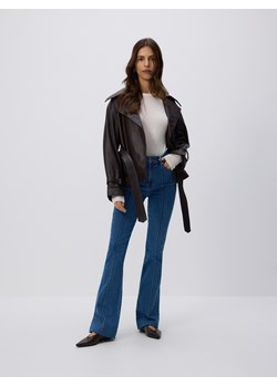 Reserved - Jeansy flare z przeszyciem - niebieski ze sklepu Reserved w kategorii Jeansy damskie - zdjęcie 188087462