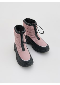 Reserved - Ocieplane śniegowce - intenstywna czerwień ze sklepu Reserved w kategorii Buty zimowe dziecięce - zdjęcie 188087800