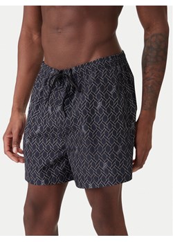 KARL LAGERFELD Szorty kąpielowe B1M46003 Granatowy Regular Fit ze sklepu MODIVO w kategorii Kąpielówki - zdjęcie 188088381