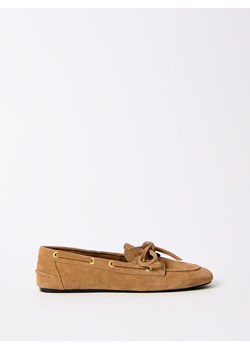 Mohito - Skórzane mokasyny - brązowy ze sklepu Mohito w kategorii Mokasyny damskie - zdjęcie 188089390