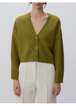 Reserved - Rozpinany kardigan - oliwkowy ze sklepu Reserved w kategorii Swetry damskie - zdjęcie 188089810