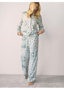 Reserved - Dwuczęściowa piżama ze wzorem - wielobarwny ze sklepu Reserved w kategorii Piżamy damskie - zdjęcie 188090063