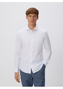 Reserved - Koszula slim fit - biały ze sklepu Reserved w kategorii Koszule męskie - zdjęcie 188090383