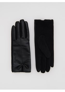Reserved - Rękawiczki z kokardkami - czarny ze sklepu Reserved w kategorii Rękawiczki damskie - zdjęcie 188090811