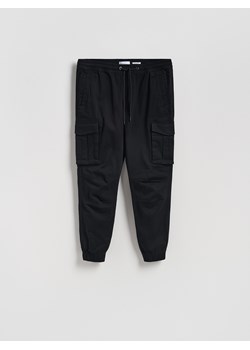 Reserved - Spodnie cargo jogger - czarny ze sklepu Reserved w kategorii Spodnie męskie - zdjęcie 188090864