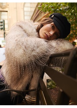 Reserved - Sztuczne futerko z piórami - wielobarwny ze sklepu Reserved w kategorii Futra damskie - zdjęcie 188090980