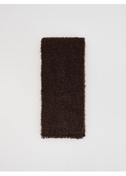 Reserved - Miękki szalik - ciemnobrązowy ze sklepu Reserved w kategorii Szaliki i chusty damskie - zdjęcie 188091051