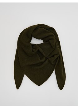 Reserved - Gładki szalik - zielony ze sklepu Reserved w kategorii Szaliki i chusty damskie - zdjęcie 188091090