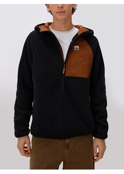 Reserved - Polarowa bluza z kapturem - czarny ze sklepu Reserved w kategorii Bluzy męskie - zdjęcie 188091254