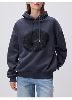 Reserved - Bluza z nadrukiem - ciemnoszary ze sklepu Reserved w kategorii Bluzy damskie - zdjęcie 188091362