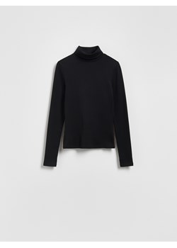 Reserved - Bawełniany golf - czarny ze sklepu Reserved w kategorii Swetry damskie - zdjęcie 188092022