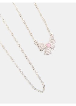 Sinsay - Naszyjniki 2 pack - srebrny ze sklepu Sinsay w kategorii Naszyjniki - zdjęcie 188092594