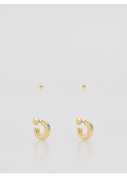 Reserved - Zestaw kolczyków - złoty ze sklepu Reserved w kategorii Kolczyki - zdjęcie 188093020