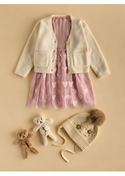 Reserved - Sukienka z tiulem - brudny róż ze sklepu Reserved w kategorii Sukienki dziewczęce - zdjęcie 188093524