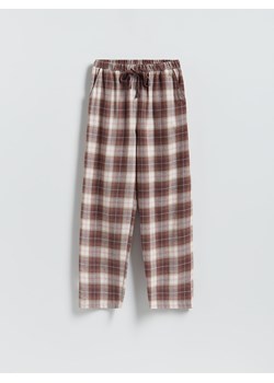 Reserved - Spodnie piżamowe - brązowy ze sklepu Reserved w kategorii Piżamy damskie - zdjęcie 188094040